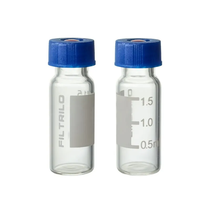 Vial De Vidro Incolor Rosca 9mm Volume 2 ...